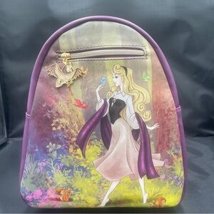 Disney Loungefly Aurora Forest Mini Backpack